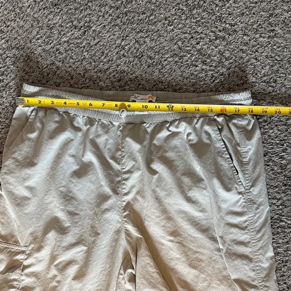 Women’s C&C California Cargo Pants - Light Gray Size XL - Picture 11 of 13